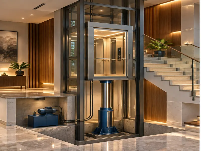 Hydraulic home lift