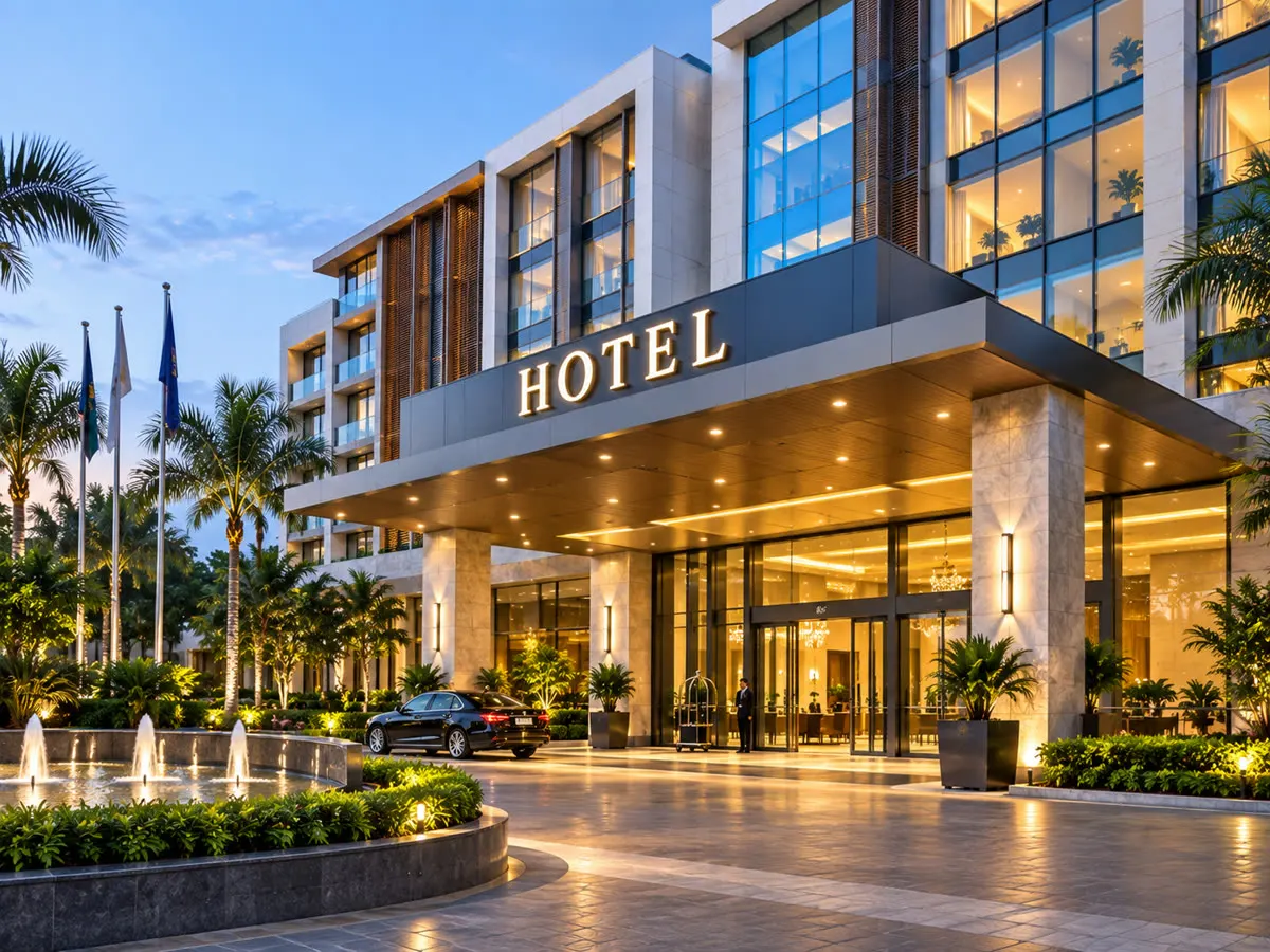 Hotel building